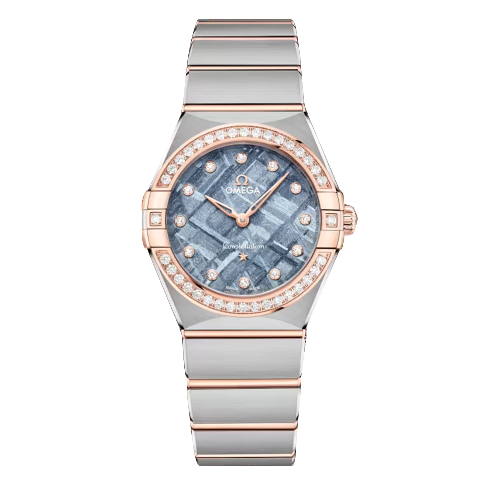 Omega Constellation 28mm Ladies Watch Blue