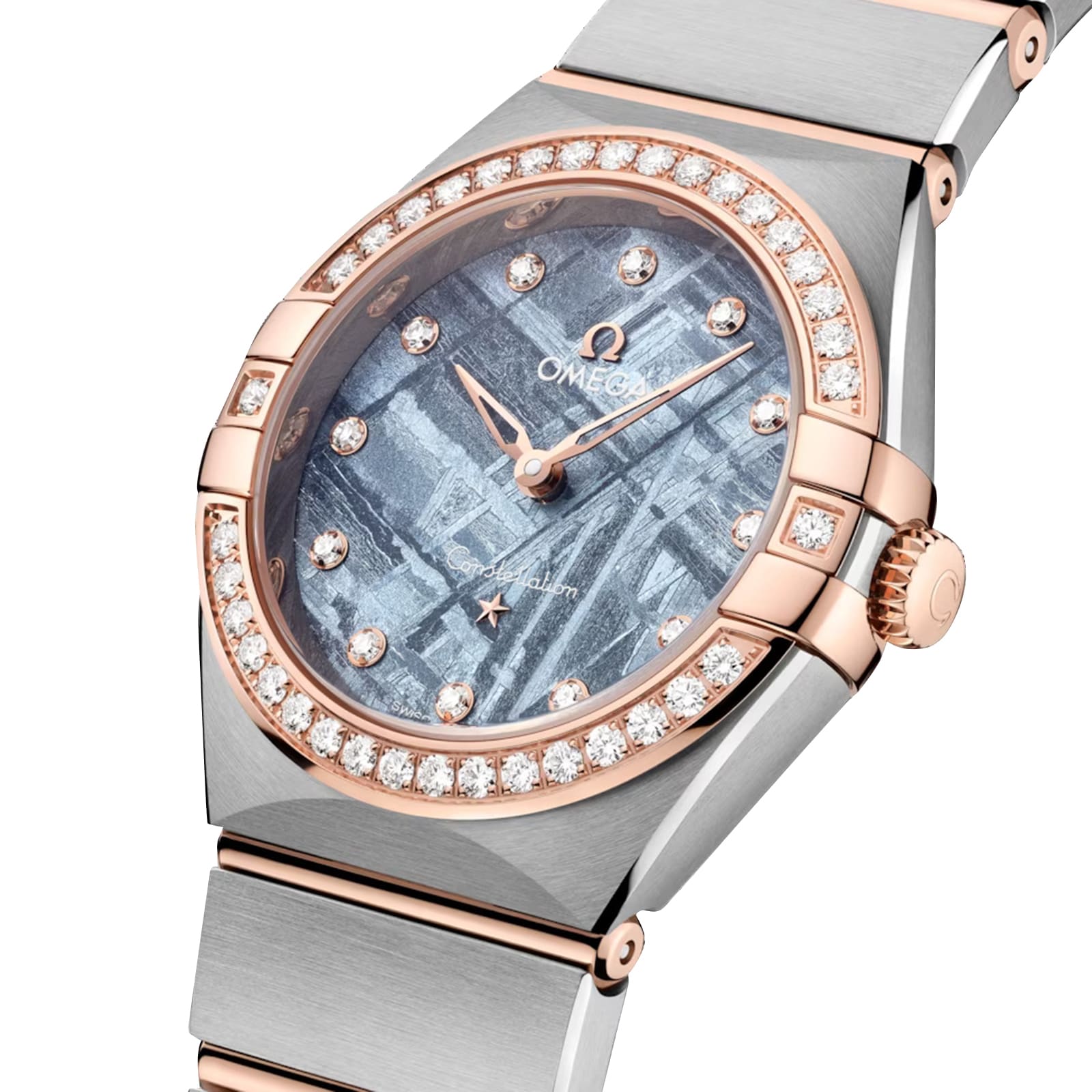 Omega Constellation 28mm Ladies Watch Blue
