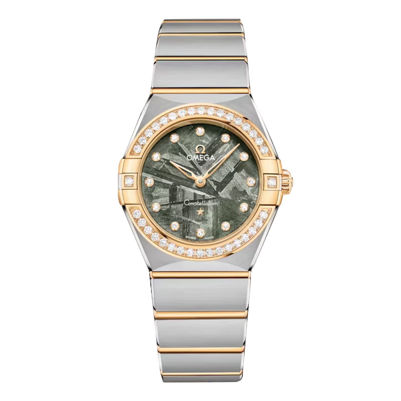 Omega Constellation 28mm Ladies Watch Green