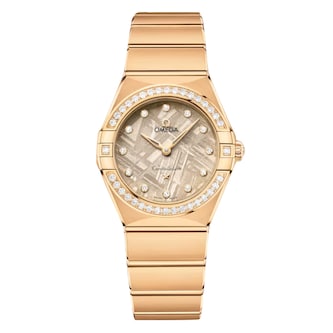 Omega Constellation 28mm Ladies Watch Beige Omega Constellation 28mm Ladies Watch Beige