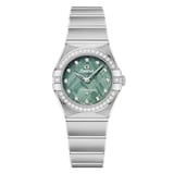 Omega Constellation 25mm Ladies Watch Green