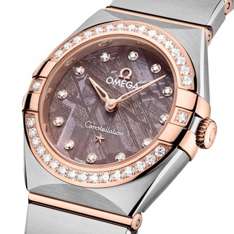 Omega Constellation 25mm Ladies Watch Purple Omega Constellation 25mm Ladies Watch Purple