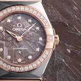 Omega Constellation 25mm Ladies Watch Purple