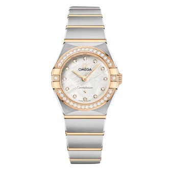 Omega Constellation 25mm Ladies Watch Grey Omega Constellation 25mm Ladies Watch Grey