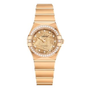 Omega Constellation 25mm Ladies Watch Yellow
