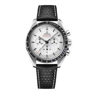 Omega Speedmaster Moonwatch Professional 42mm Mens Watch White Rubber