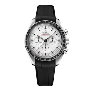 Omega Speedmaster Moonwatch Professional 42mm Mens Watch Black Rubber Strap