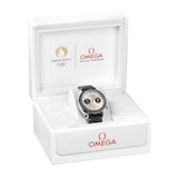 Omega Speedmaster Chronoscope Paris 2024 Olympics 43mm Mens Watch Leather