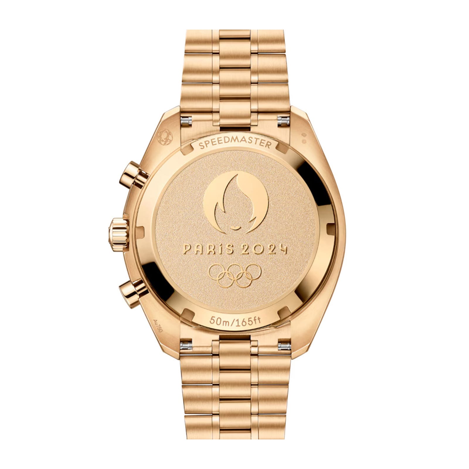 Omega Speedmaster Chronoscope Paris 2024 Olympics 43mm Mens Watch Moonshine Gold Omega Speedmaster Chronoscope Paris 2024 Olympics 43mm Mens Watch Moonshine Gold