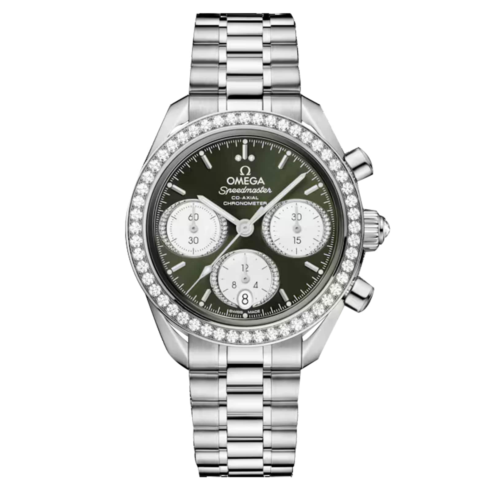 Omega Speedmaster 38mm Unisex Watch Green Omega Speedmaster 38mm Unisex Watch Green