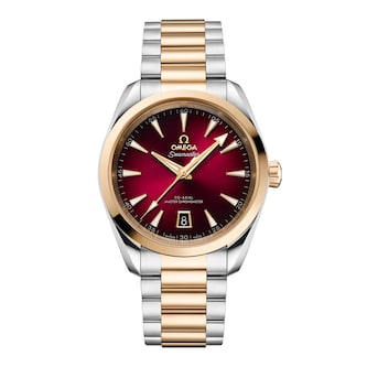Omega Seamaster Aqua Terra 150M 38mm Unisex Watch Red Omega Seamaster Aqua Terra 150M 38mm Unisex Watch Red