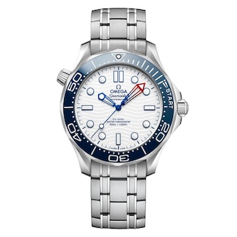 Omega Seamaster Diver Americas Cup 300m 42mm Mens Watch White Omega Seamaster Diver Americas Cup 300m 42mm Mens Watch White