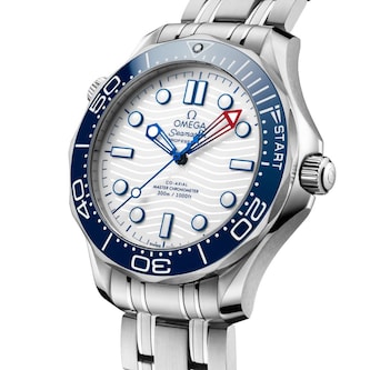 Omega Seamaster Diver Americas Cup 300m 42mm Mens Watch White Omega Seamaster Diver Americas Cup 300m 42mm Mens Watch White