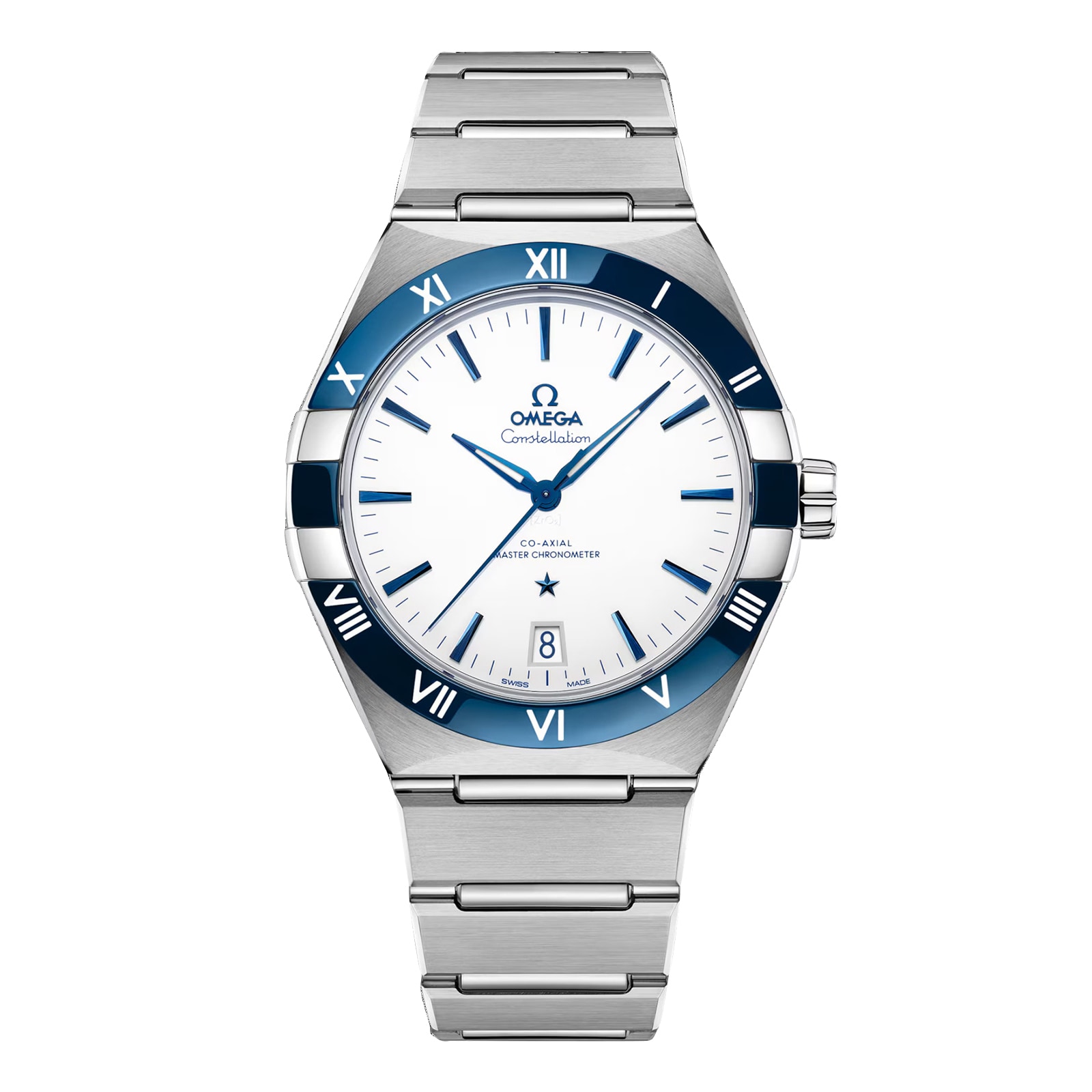 Omega Constellation 41mm Mens Watch White