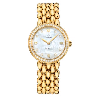 Omega De Ville Prestige 27.5mm Ladies Watch White