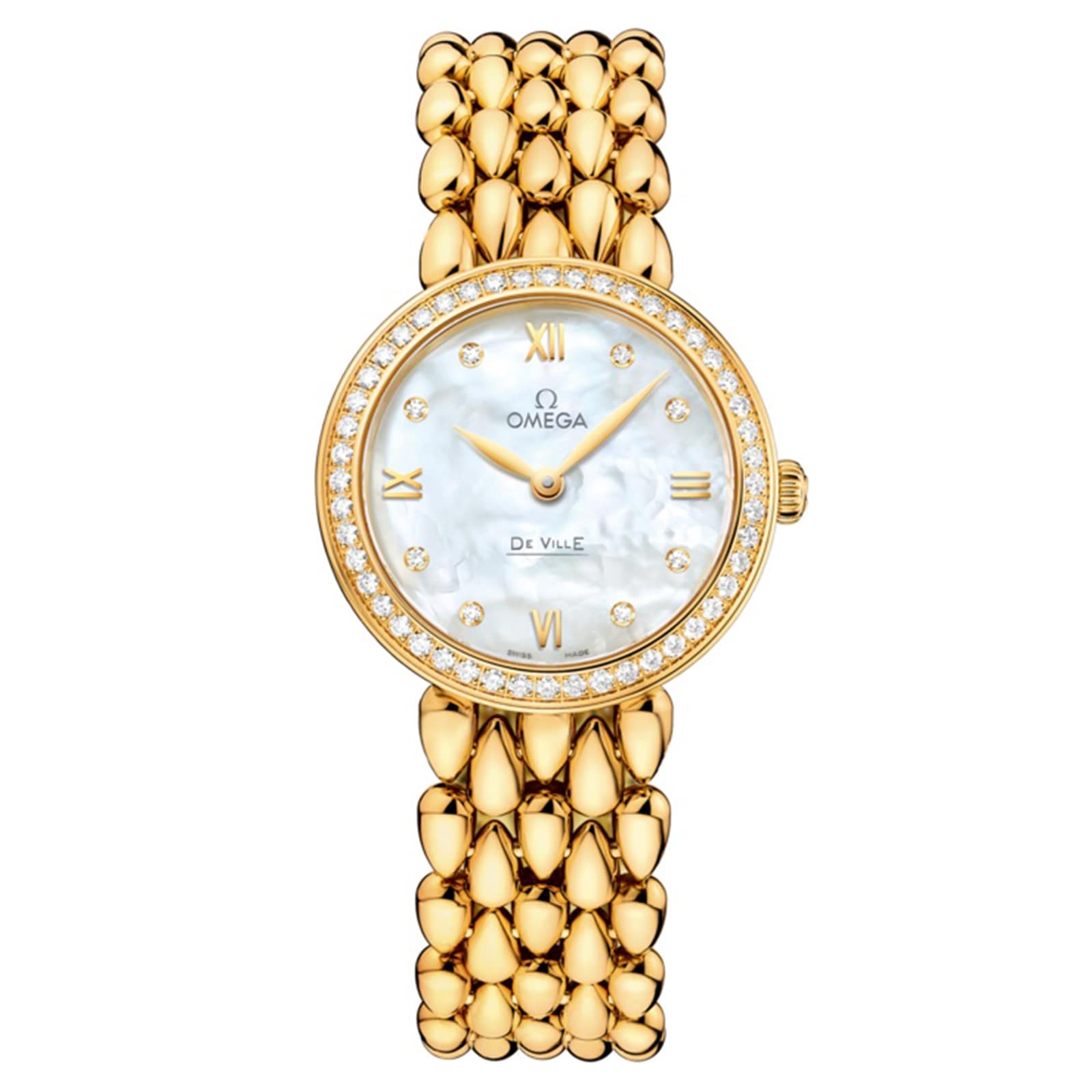 Omega De Ville Prestige 27.5mm Ladies Watch White