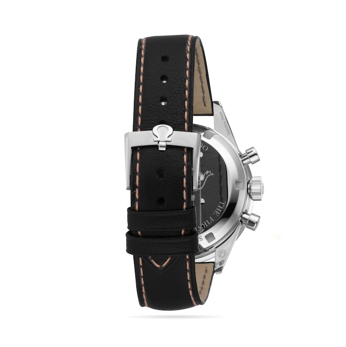 Omega Speedmaster Anniversary Series 40mm Mens Watch Blue -Black Leather Strap