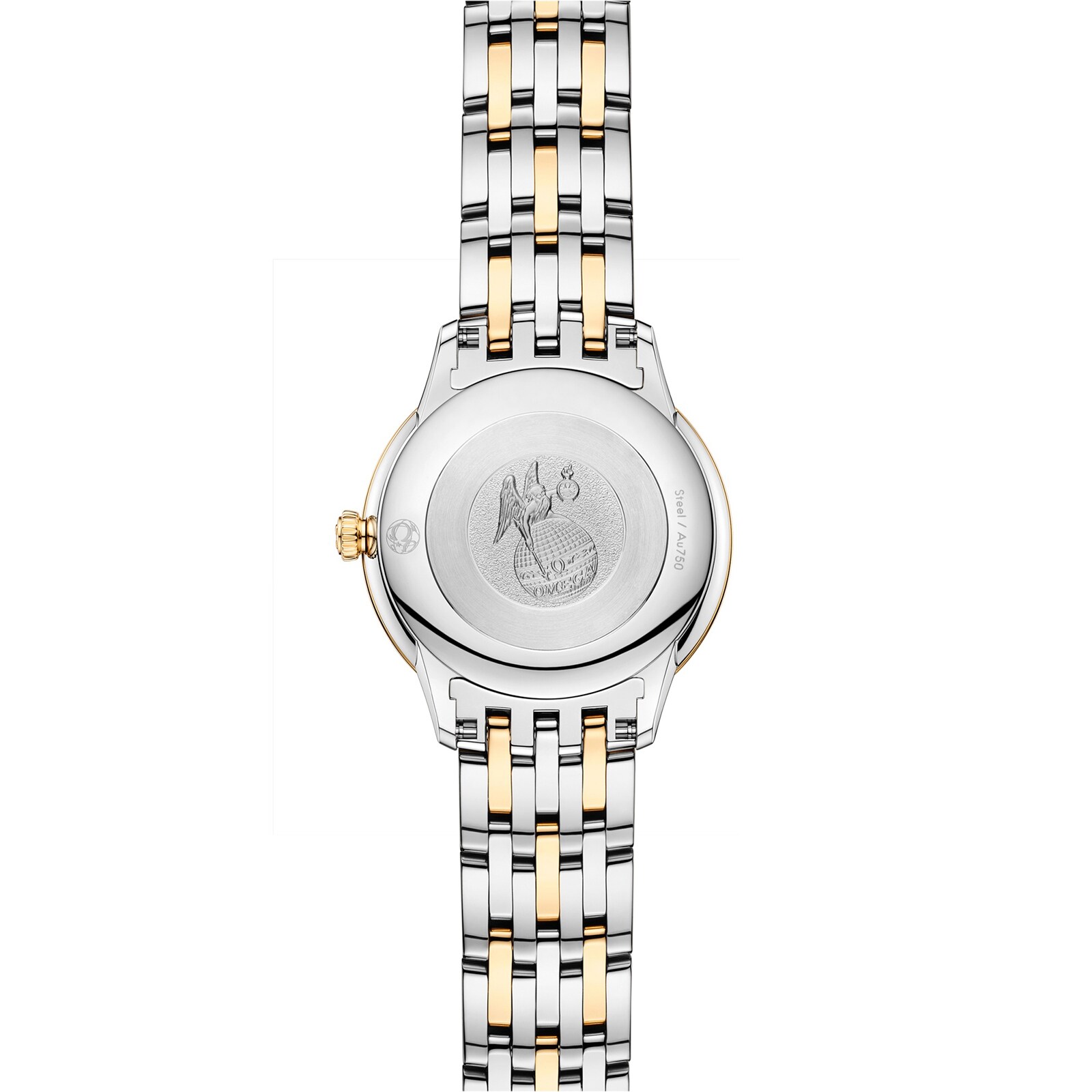 Omega De Ville Prestige 27.5mm Ladies Watch White Mother Of Pearl