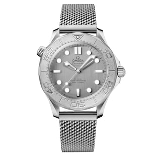 Omega Seamaster Diver 300M Grey Dial 42mm Automatic Mens Watch