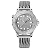 Omega Seamaster Diver 300M Grey Dial 42mm Automatic Mens Watch