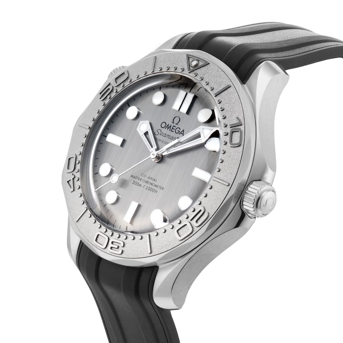 Omega Seamaster Diver 300M Grey Dial 42mm Automatic Mens Watch