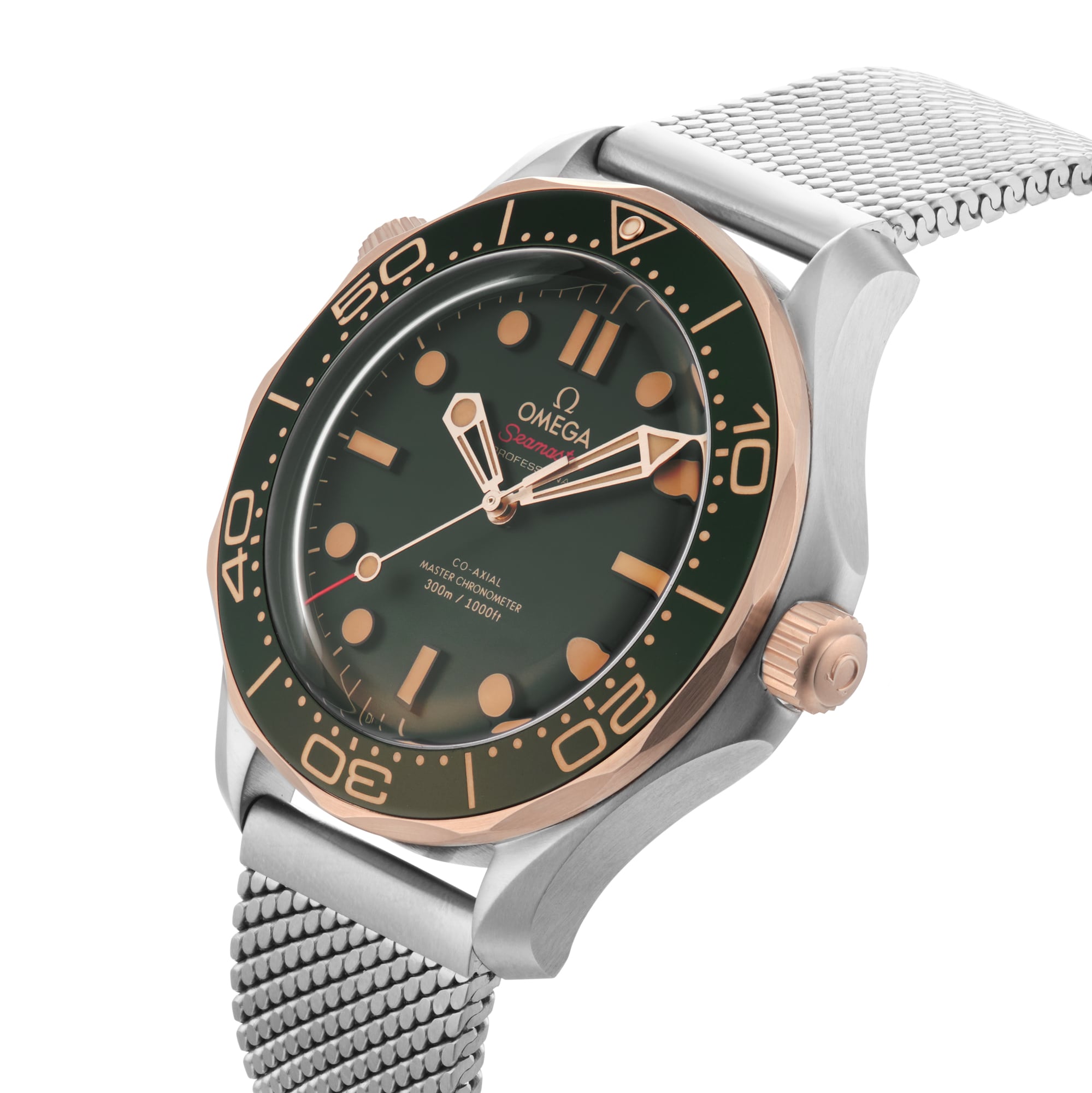 Omega Seamaster Diver 300M 42mm Titanium Mens Watch