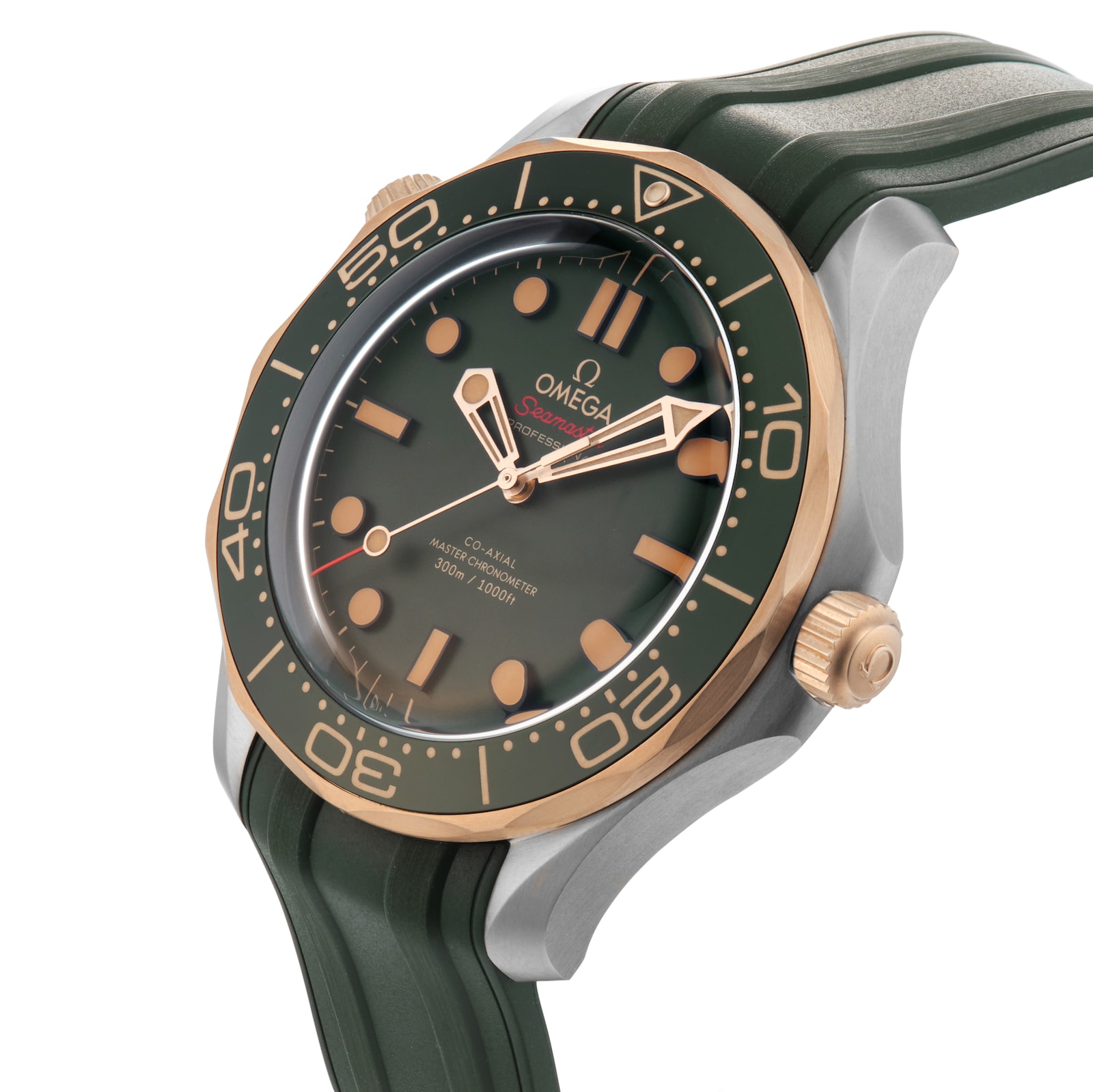 Omega Seamaster Diver 300M 42mm Mens Watch Rubber
