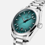 Omega Seamaster Aqua Terra 150M 38mm Mens Watch Turquoise