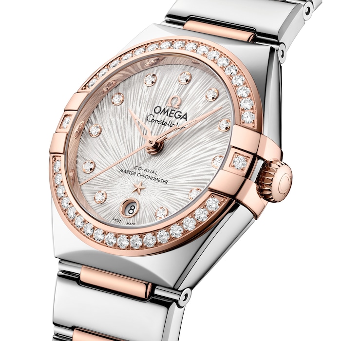 Omega Constellation 29mm Ladies Watch Silver