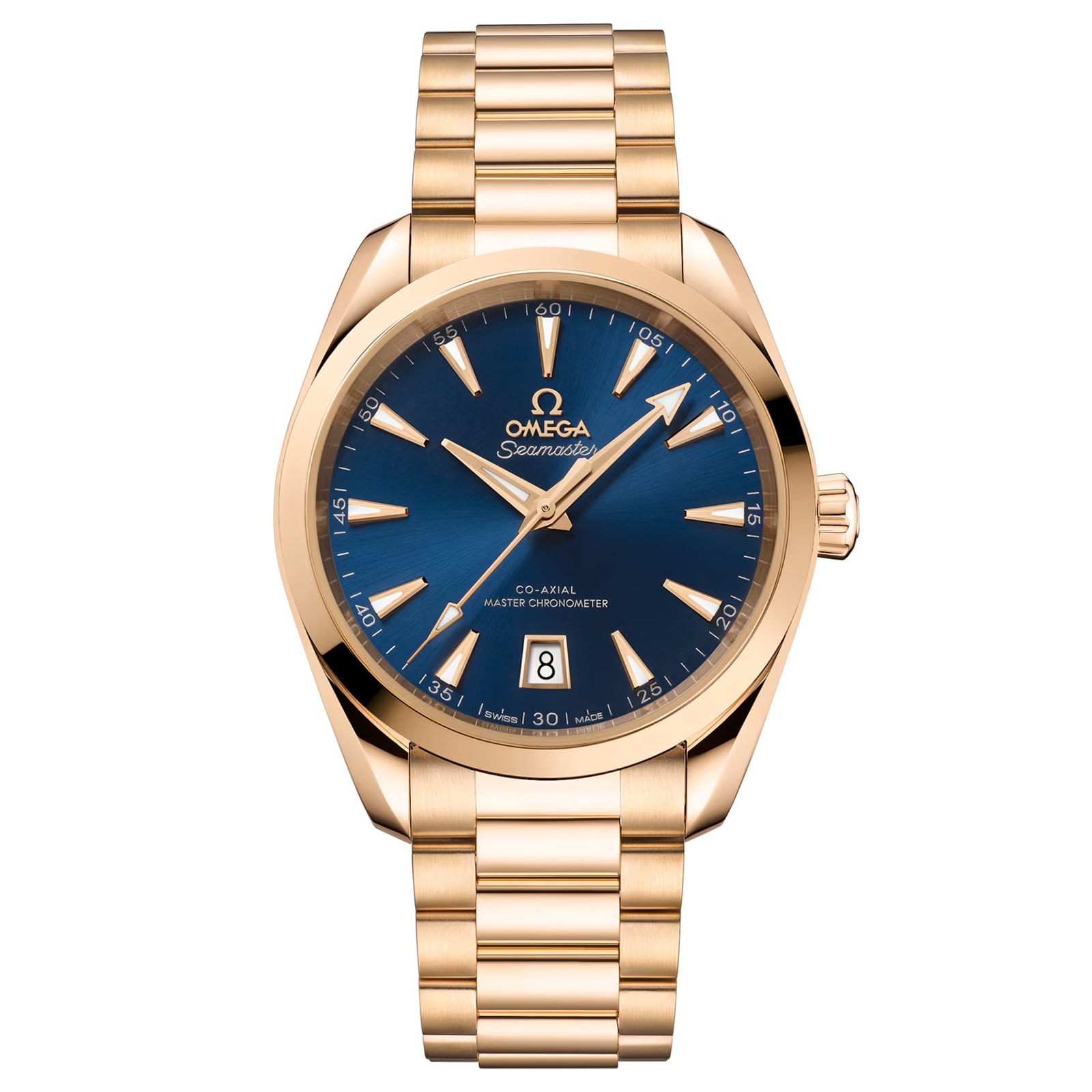 Omega Seamaster Aqua Terra 150M 38mm Mens Watch Blue