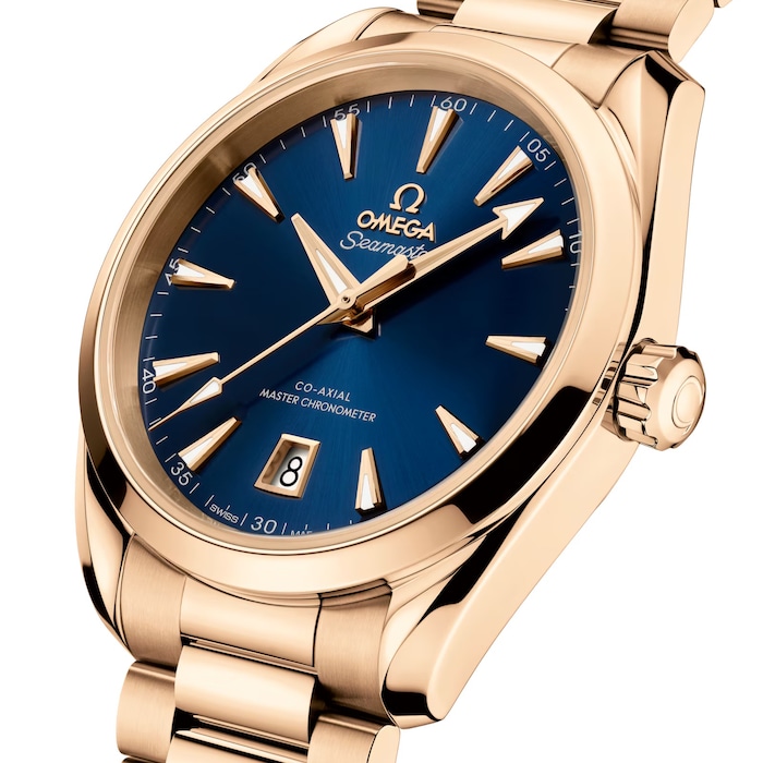 Omega Seamaster Aqua Terra 150M 38mm Mens Watch Blue