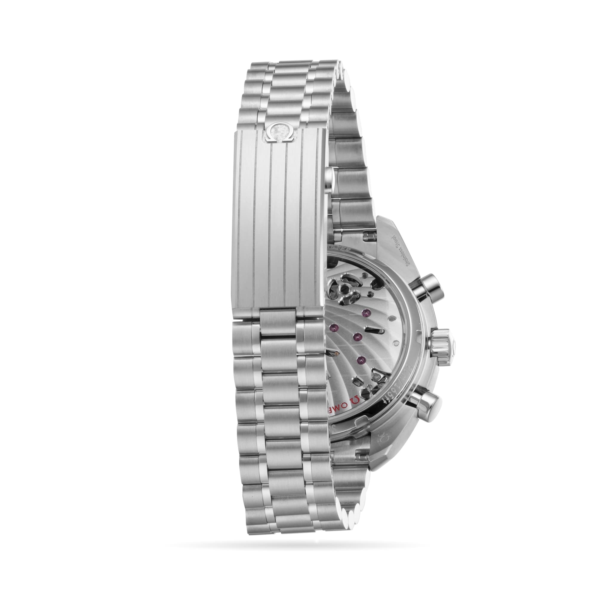 Omega Speedmaster Moonphase 43mm Mens Watch Steel Black Omega Speedmaster Moonphase 43mm Mens Watch Steel Black