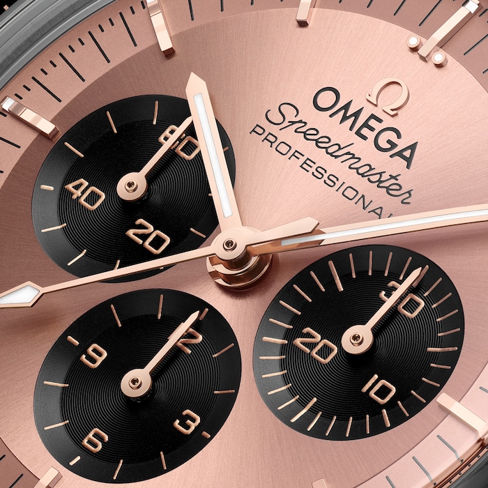 Omega Speedmaster Moonwatch Professional 42mm Mens Watch Pink