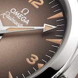 Omega Seamaster Railmaster 38mm Mens Watch Brown