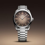 Omega Seamaster Railmaster 38mm Mens Watch Brown
