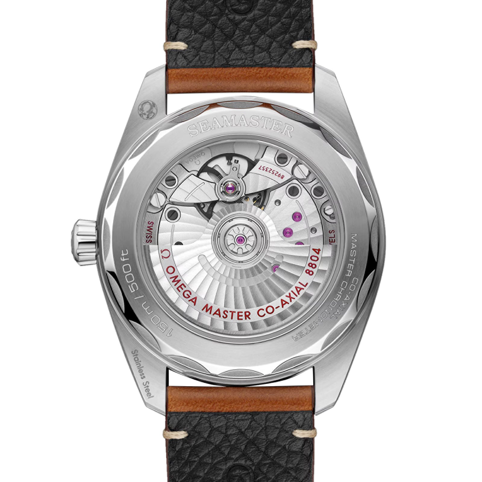 Omega Seamaster Railmaster 38mm Mens Watch Brown Leather Omega Seamaster Railmaster 38mm Mens Watch Brown Leather