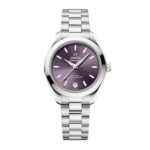 Omega Seamaster Aqua Terra 150M 30mm Ladies Watch Purple