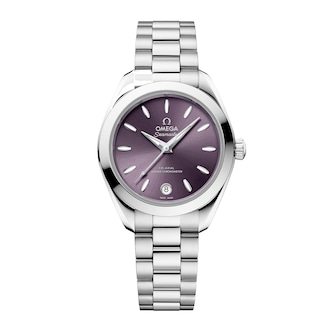 Omega Seamaster Aqua Terra 150M 30mm Ladies Watch Purple