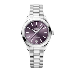 17332395 - Seamaster Aqua Terra 150M 30mm Ladies Watch Purple