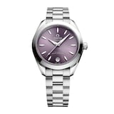 Omega Seamaster Aqua Terra 150M 30mm Ladies Watch Purple