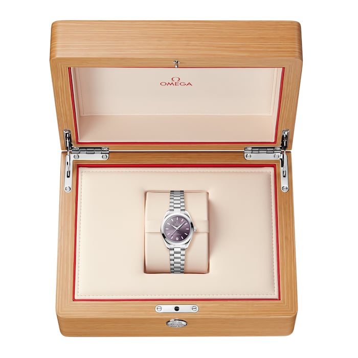 Omega Seamaster Aqua Terra 150M 30mm Ladies Watch Purple