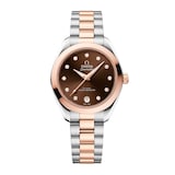 Omega Seamaster Aqua Terra 150M 30mm Ladies Watch Brown
