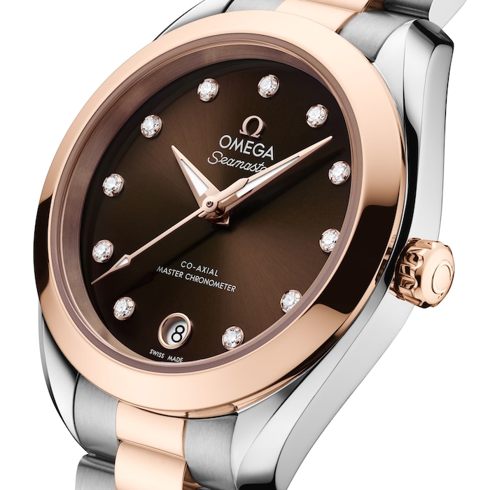 Omega Seamaster Aqua Terra 150M 30mm Ladies Watch Brown