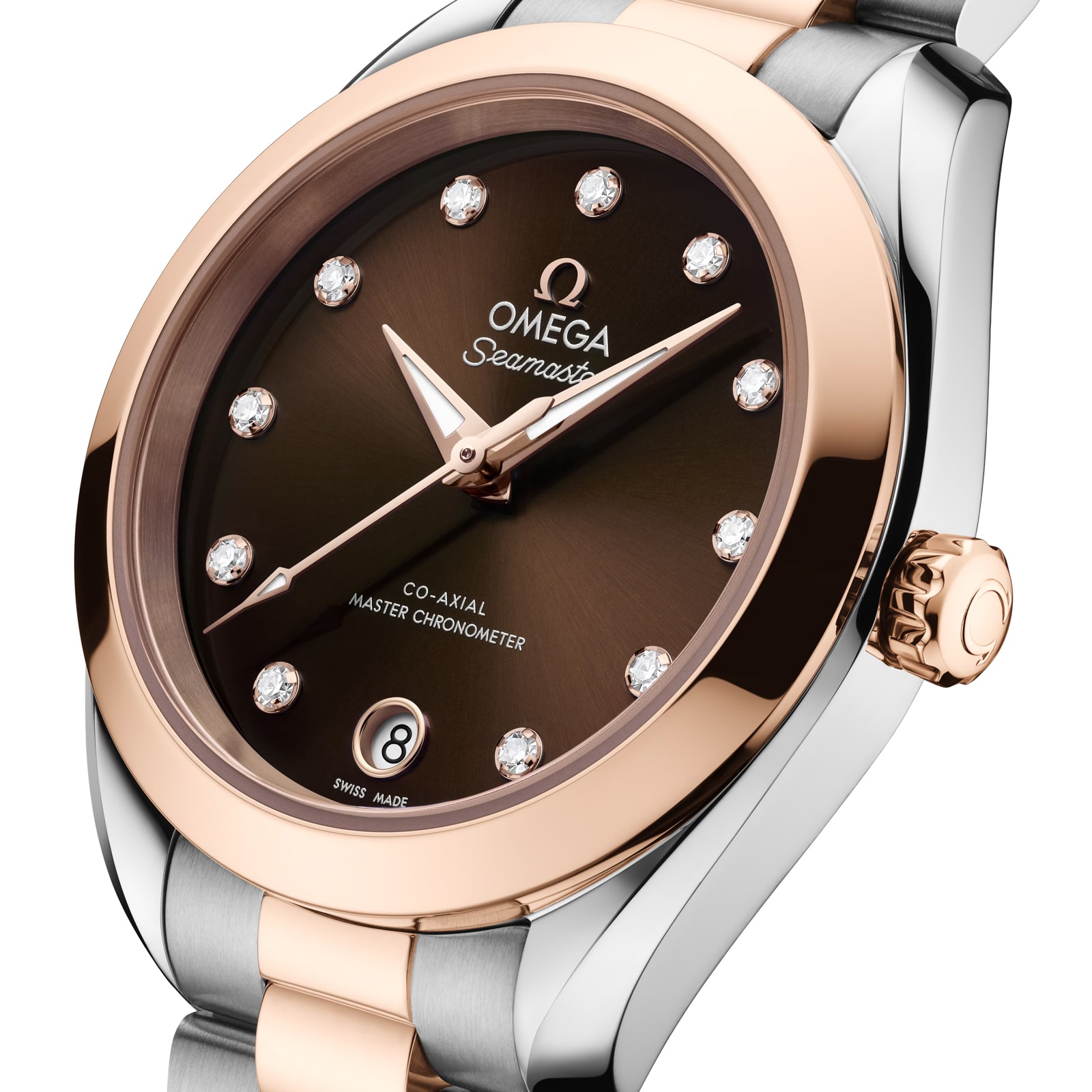 Omega Seamaster Aqua Terra 150M 30mm Ladies Watch Brown