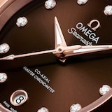 Omega Seamaster Aqua Terra 150M 30mm Ladies Watch Brown