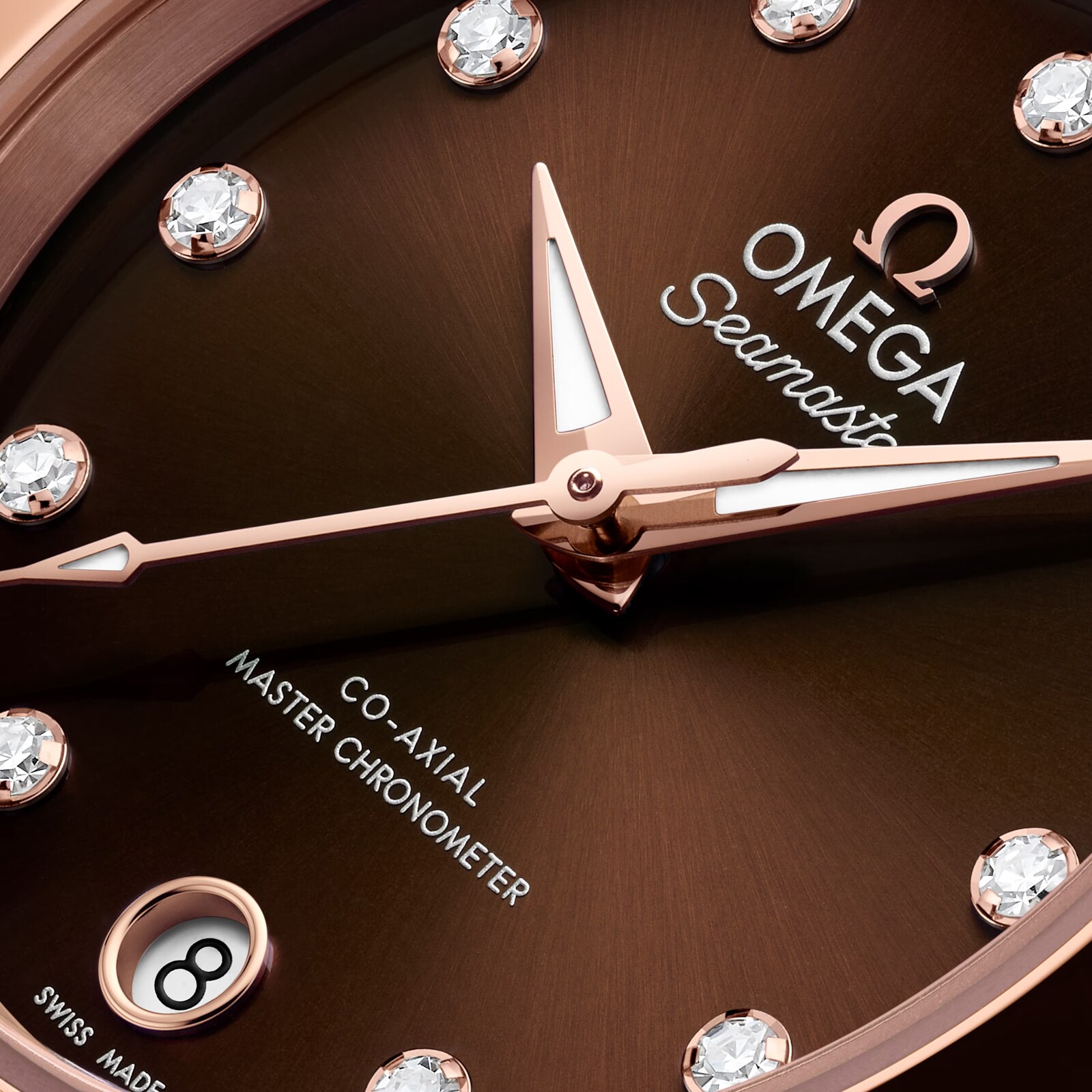 Omega Seamaster Aqua Terra 150M 30mm Ladies Watch Brown