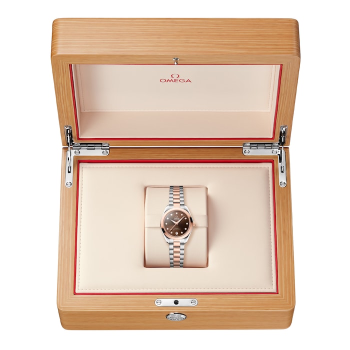Omega Seamaster Aqua Terra 150M 30mm Ladies Watch Brown