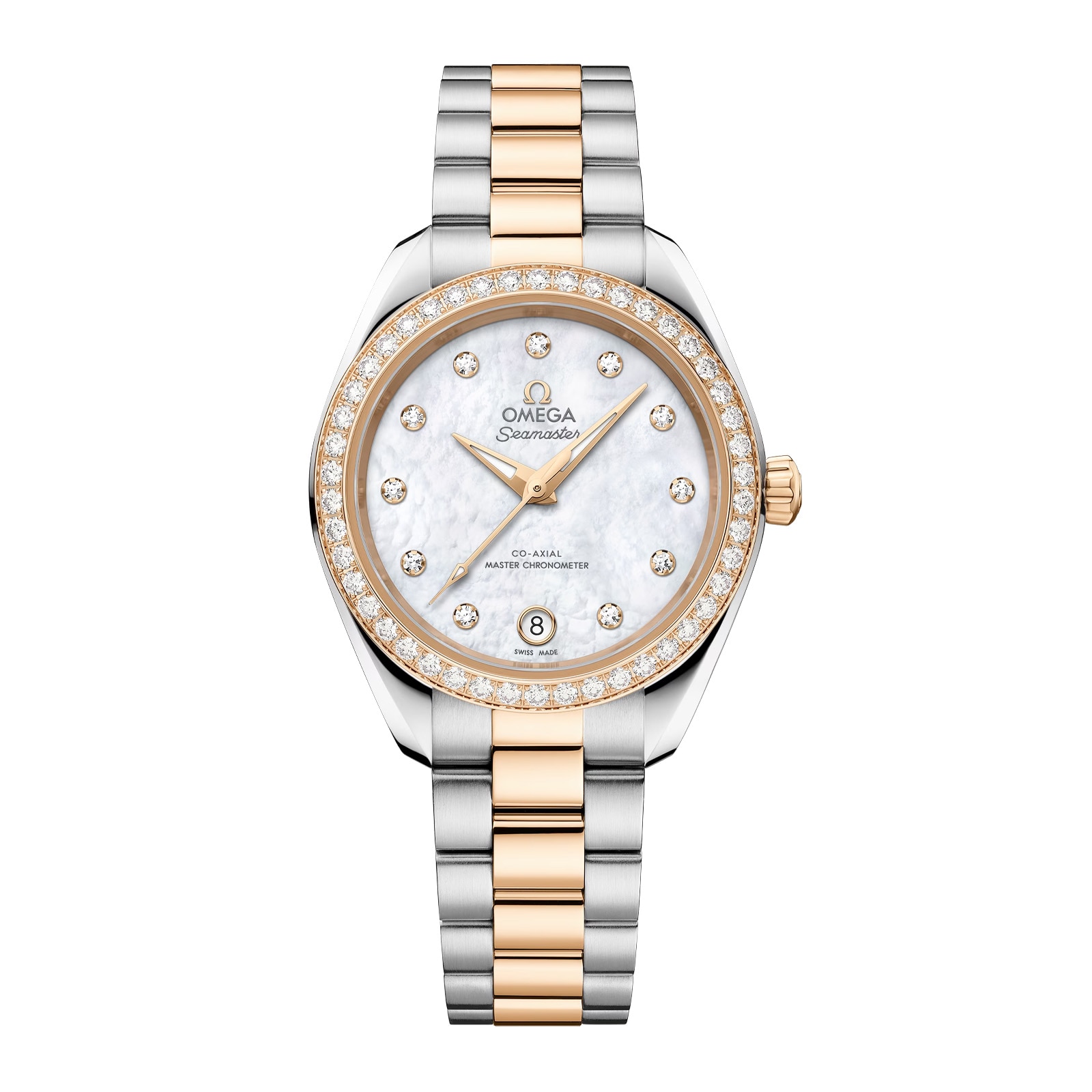 Omega Seamaster Aqua Terra 150M 30mm Ladies Watch White Omega Seamaster Aqua Terra 150M 30mm Ladies Watch White