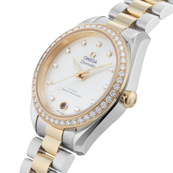 Omega Seamaster Aqua Terra 150M 30mm Ladies Watch White