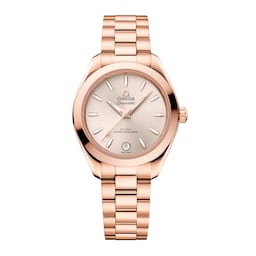 17332400 - Seamaster Aqua Terra 150M 30mm Ladies Watch Linen